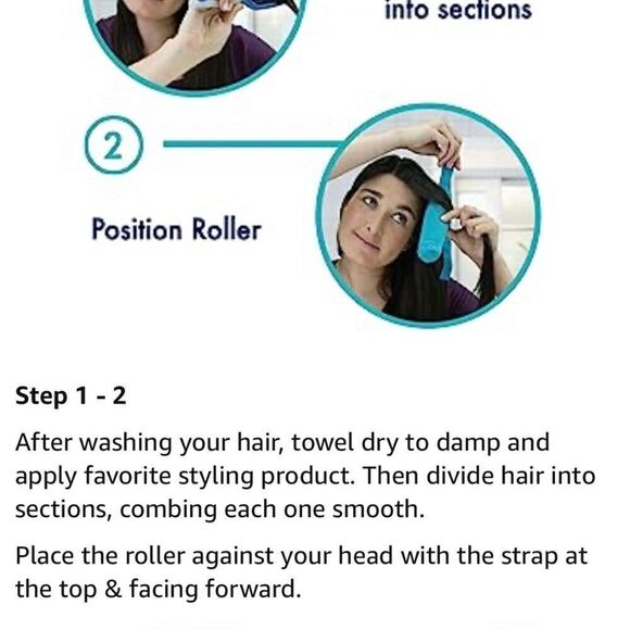 The Sleep Styler Large Like NEW In original package Curlers Overnight Curls main image 6